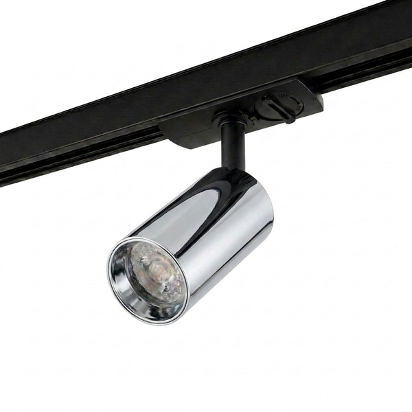 1-Fase Railspot Pro | OLYMPUS | GU10 fitting | Chroom