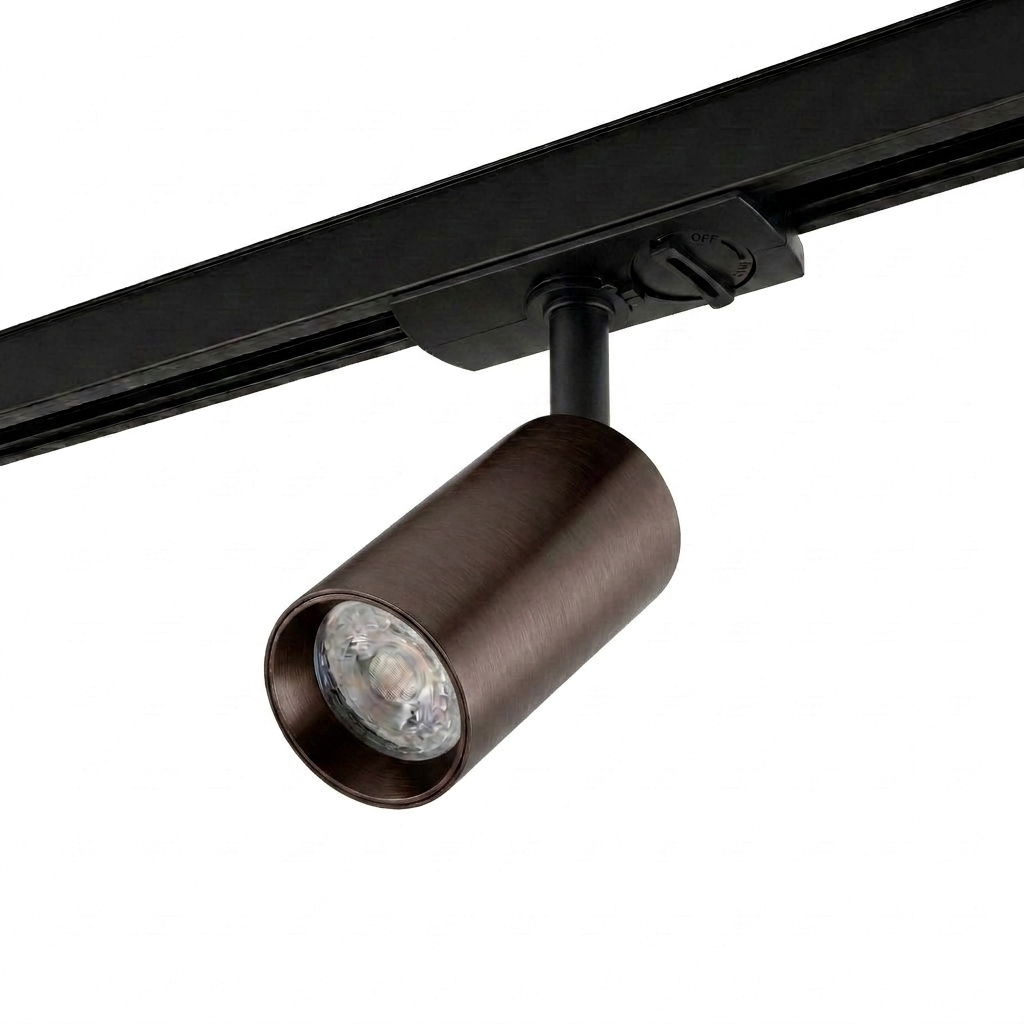1-Fase Railspot Pro | OLYMPUS | GU10 fitting | Zwart - Bronze