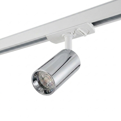 1-Fase Railspot Pro | OLYMPUS | GU10 fitting | Wit - Chroom