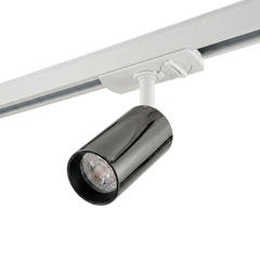 1-Fase Railspot Pro | OLYMPUS | GU10 fitting | Wit - Chroom Zwart