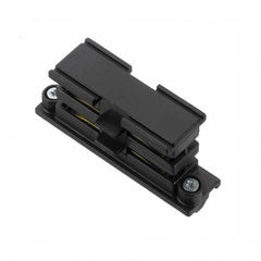 Doorvoerconnector 3-fase rail | Interne doorvoer | Zwart | Kunststof | Pro-Track