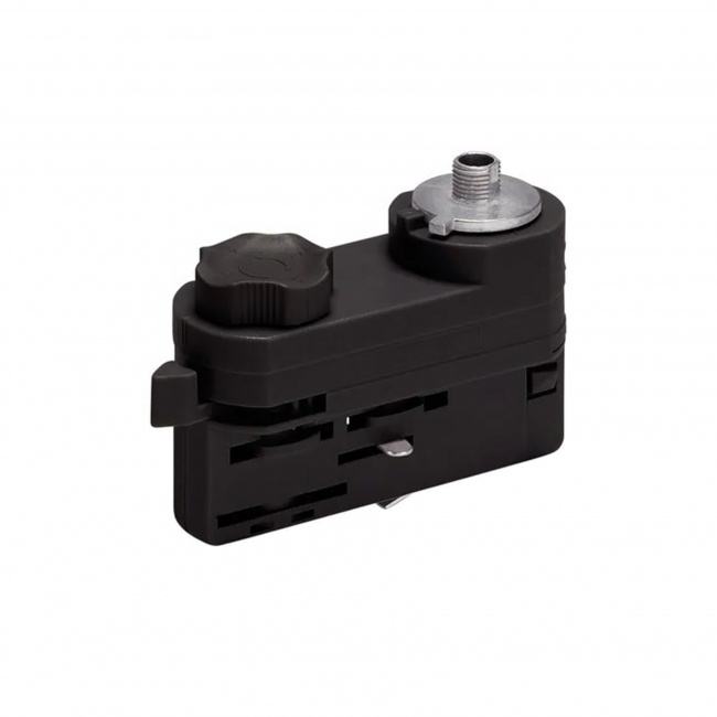 Pendel-adapter 3-fase rail | Zwart | Kunststof | Pro-Track
