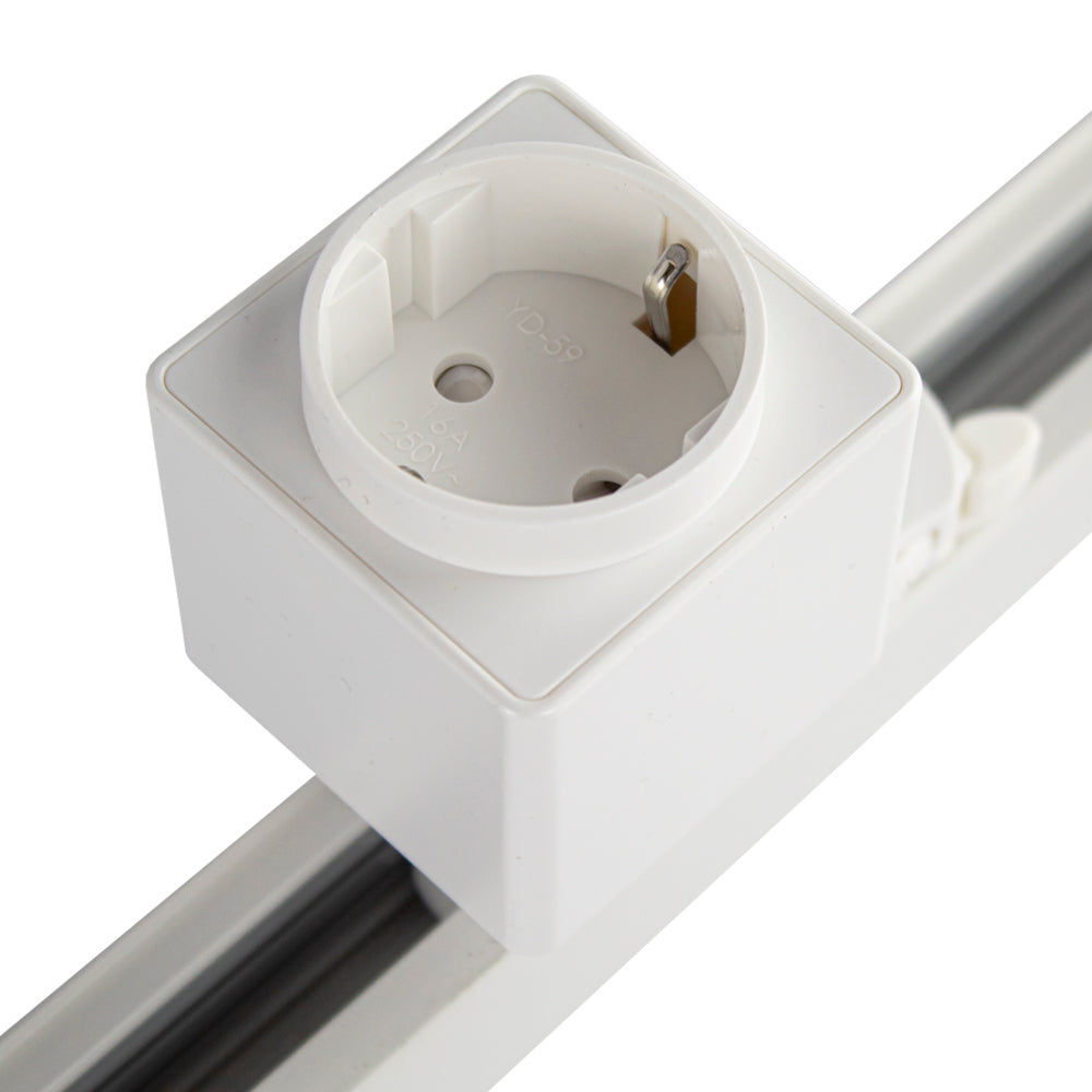 3-Fase Rails | Euro stopcontact | Wit