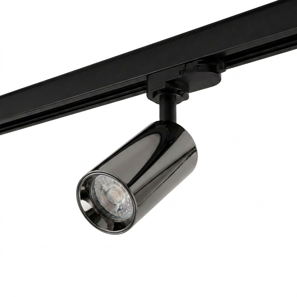 3-Fase Railspot Pro | OLYMPUS | GU10 fitting | Chroom zwart