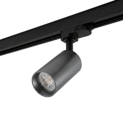 3-Fase Railspot Pro | OLYMPUS | GU10 fitting | Zwart - Dark silver