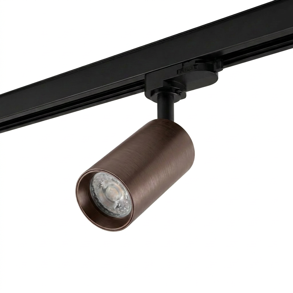 3-Fase Railspot Pro | OLYMPUS | GU10 fitting | Zwart - Bronze