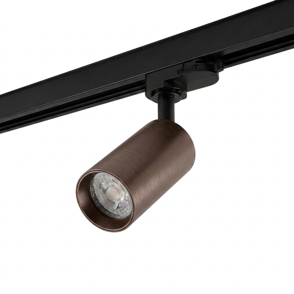 3-Fase Railspot Pro | OLYMPUS | GU10 fitting | Zwart - Bronze