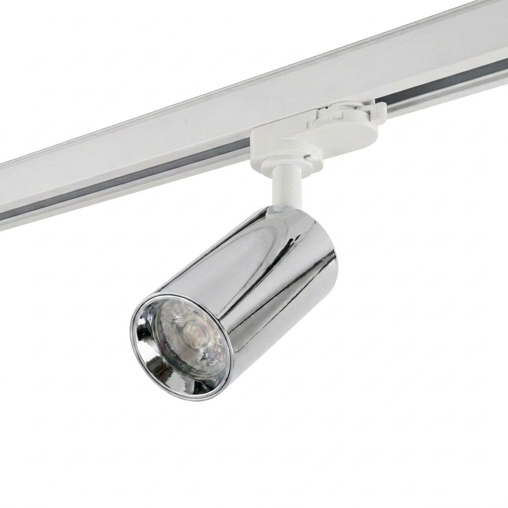 3-Phase Track Light Pro | OLYMPUS | GU10 fitting | White - Chrome