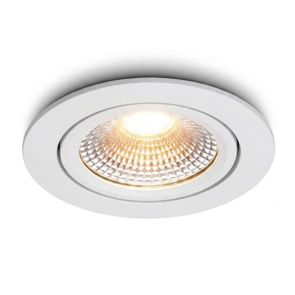LED Inbouwspot Wit | 5 W | Zaagmaat 68-75 mm | Kantelbaar | 4 Lichtstanden | Tiran