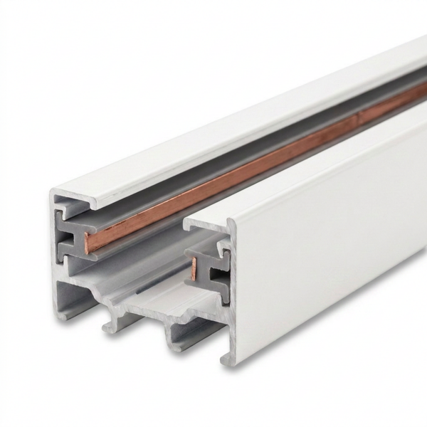 1-fase spanningsrail 150 cm | Wit | Aluminium | Pro-Track