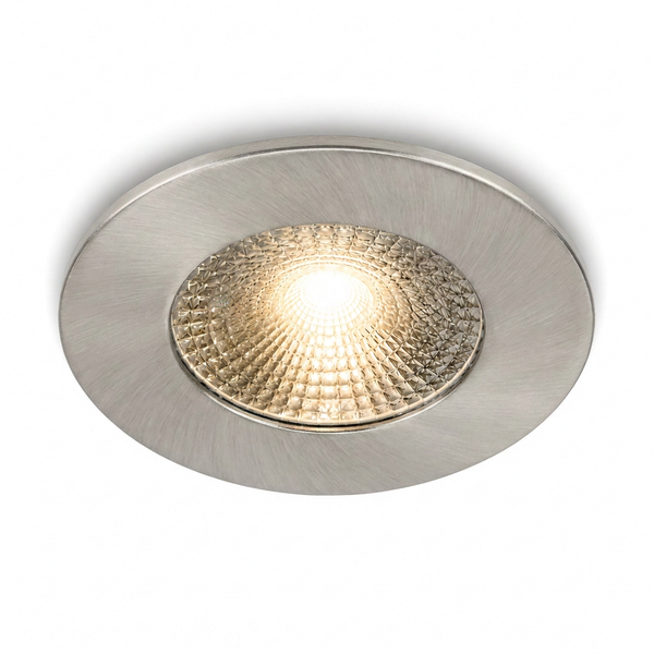 LED Meubelspot / keukenspot | 13MM inbouwhoogte | 3 Watt | Ø55MM | Dimbaar | 200-240V | IP21 | Nickel | CLARA