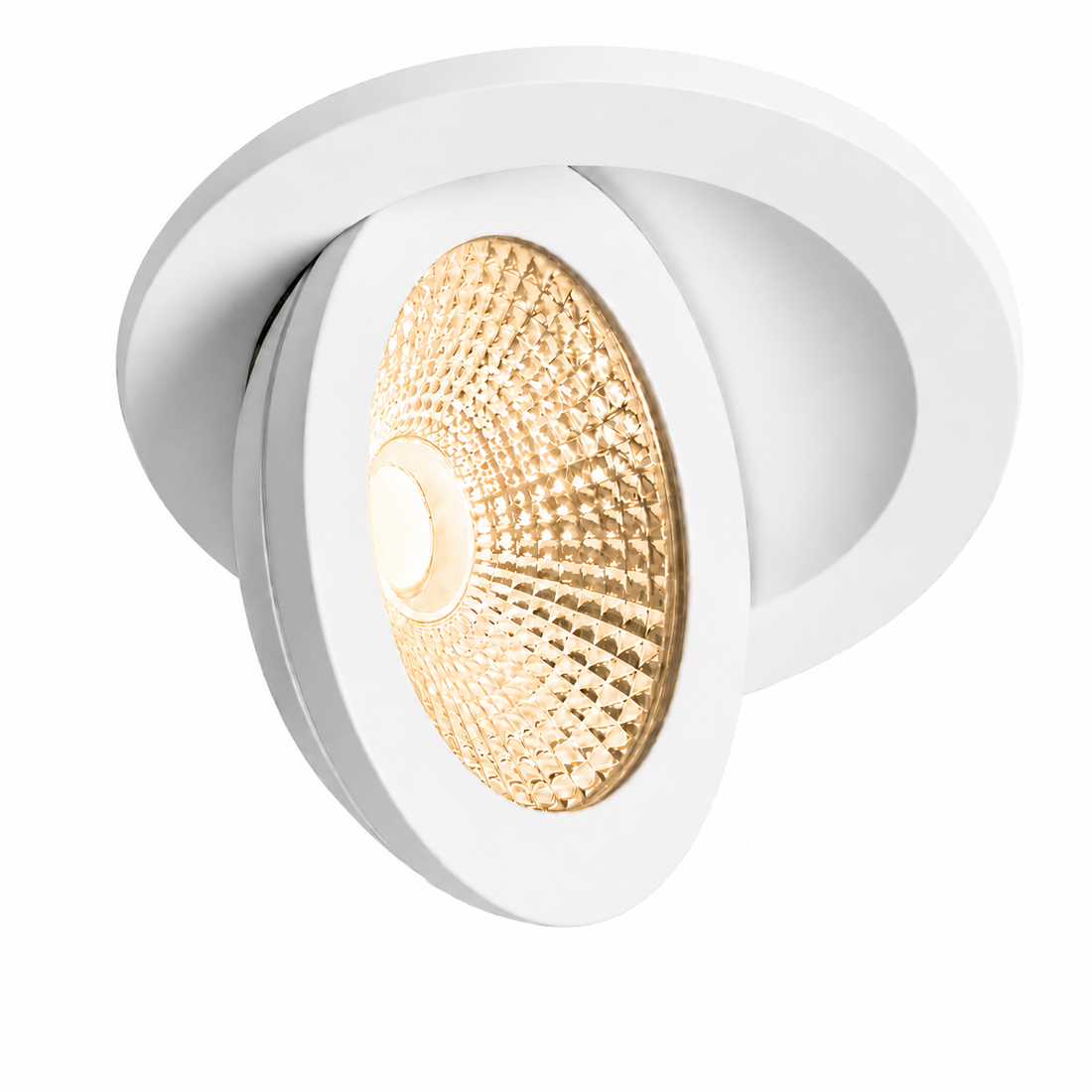 LED Inbouwspot kantelbaar | Ø68-75 mm | 5-7 Watt | 4-CCT incl. Dim2Warm | Dimbaar | Wit |COUPE
