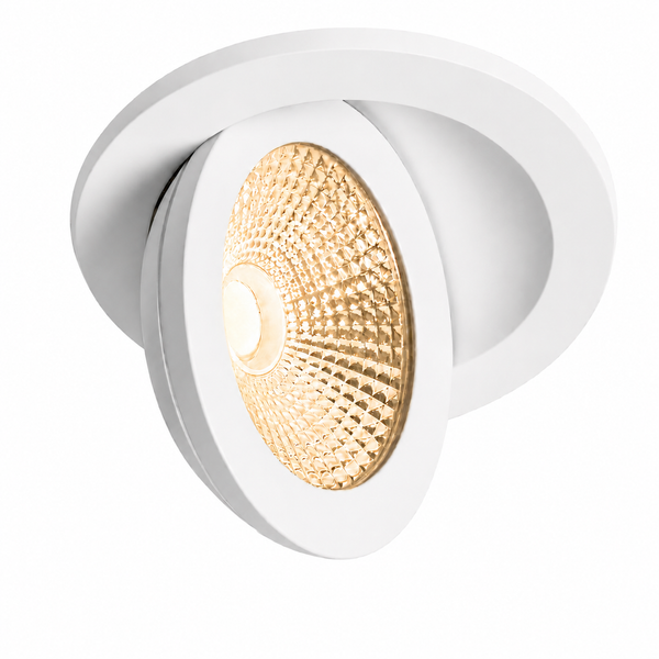 LED Recessed Spotlight Tiltable | Ø68-75 mm | 5-7 Watt | 4-CCT incl. Dim2Warm | Dimmable | White |COUPE