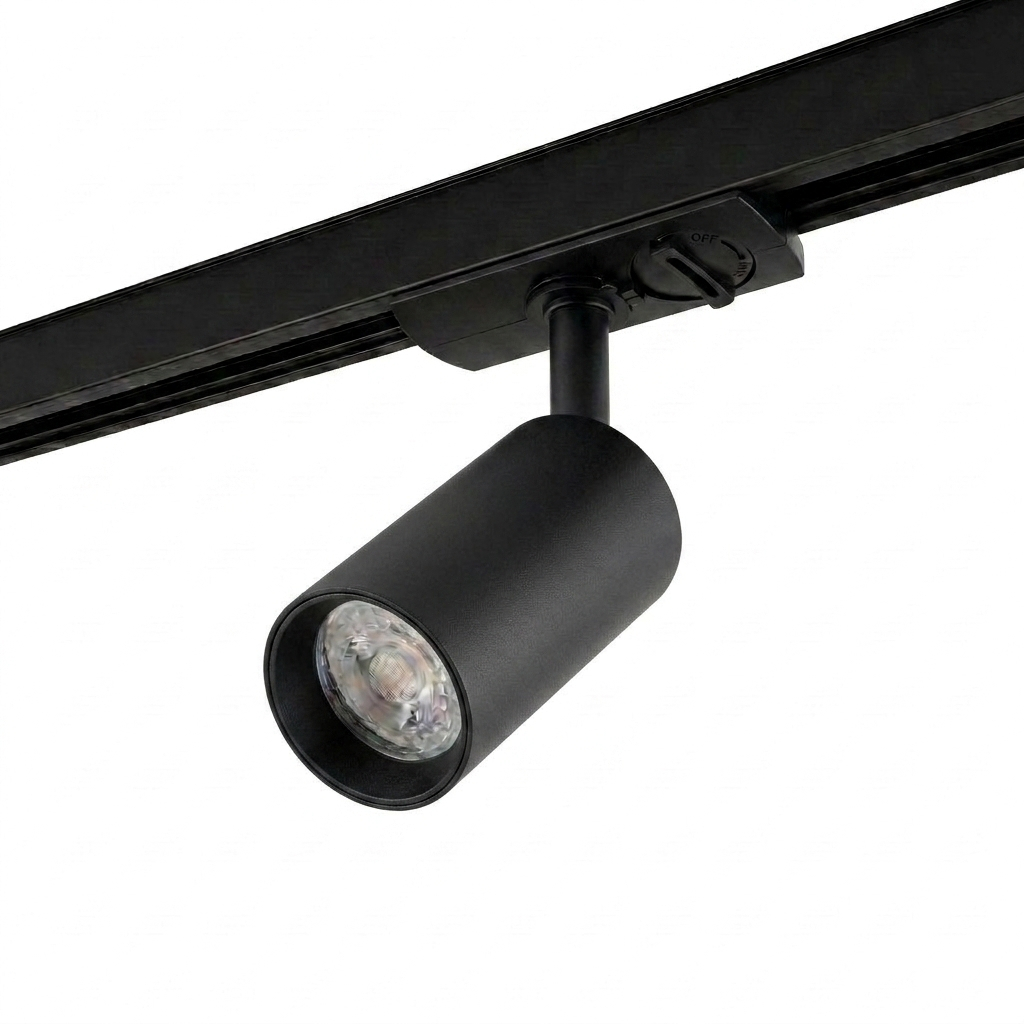 1-Fase Railspot Pro | OLYMPUS | GU10 fitting | Zwart