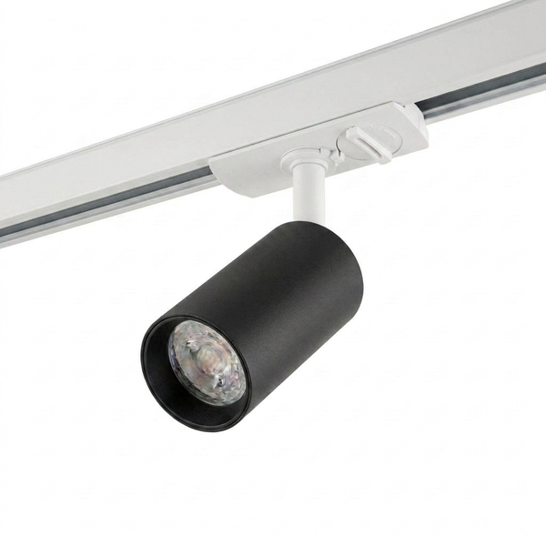 1-Fase Railspot Pro | OLYMPUS | GU10 fitting | Wit met Zwart