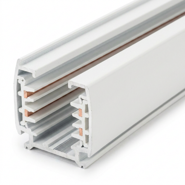 3-fase spanningsrail 300 cm | Wit | Aluminium | Pro-Track