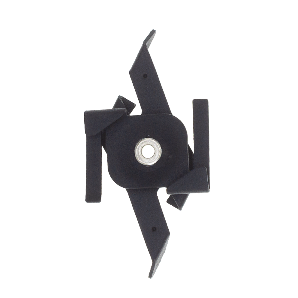 Pendelclip 3-fase rail | Zwart | Staal | Pro-Track