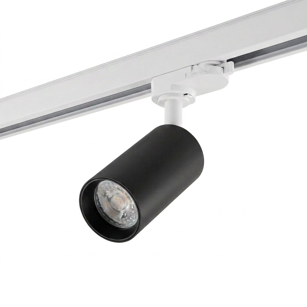 3-Fase Railspot Pro | OLYMPUS | GU10 fitting | Wit en Zwart